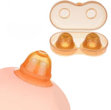 Nipple Sucker Pressure Set 2 Pack Soft Silicone Breast Sucker - Nipple Toys Men