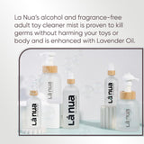 La Nua Toy Cleaning Mist - Fragrance-Free And Proprietary Formulated Adult Sex Toy Cleaner - Dildo Spray Cleaner