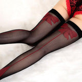 Sexy Red Bow Pantyhose