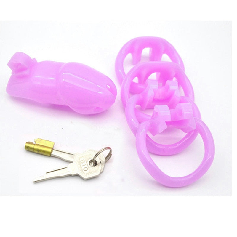 Chastity Cock Cages with locks - Six Colors