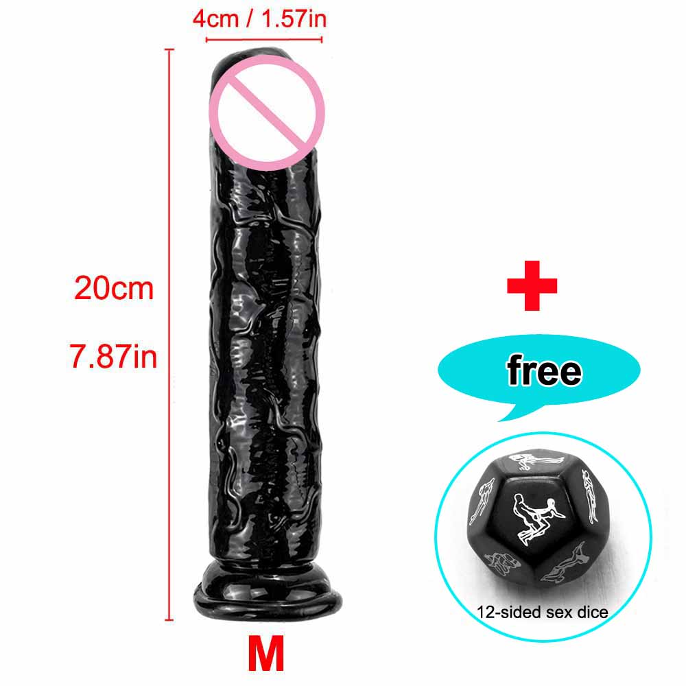 Assorted sizes BBC 16-25cm Realistic Dildo with Strong Suction Cup pic