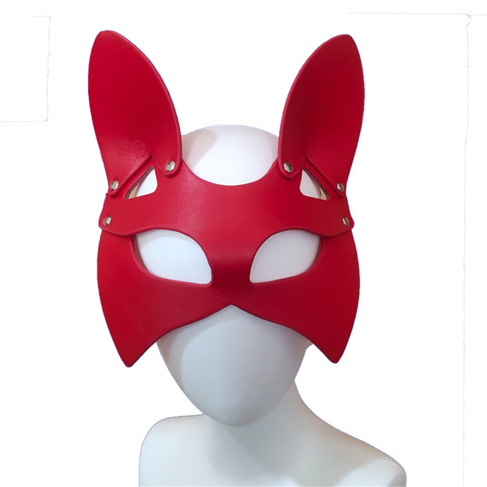Sexy Leather Cat Mask