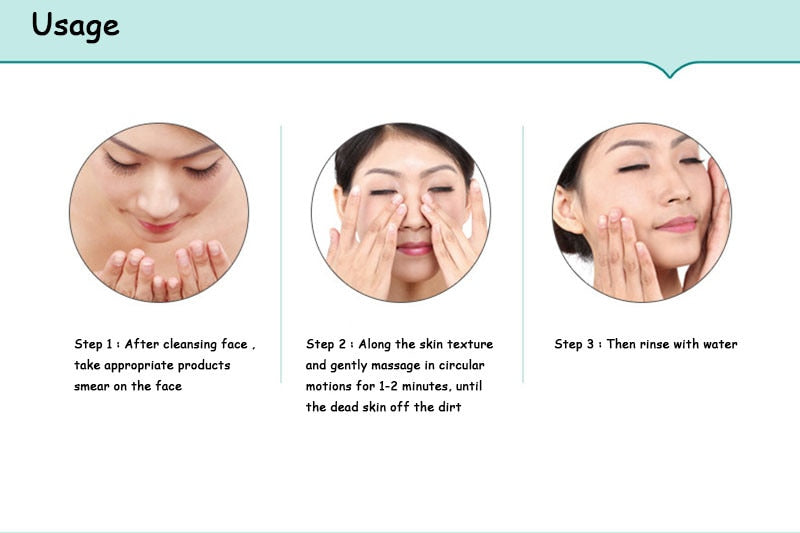 BIOAQUA almond facial scrub cleansing cream