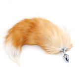 Anal Plug With Bushy Fox Tail