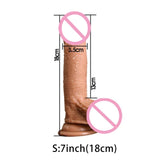 Big Soft Realistic Silicon Dildo with Suction Cup