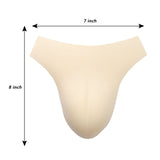 Camel toe soft panty pad for crossdressers
